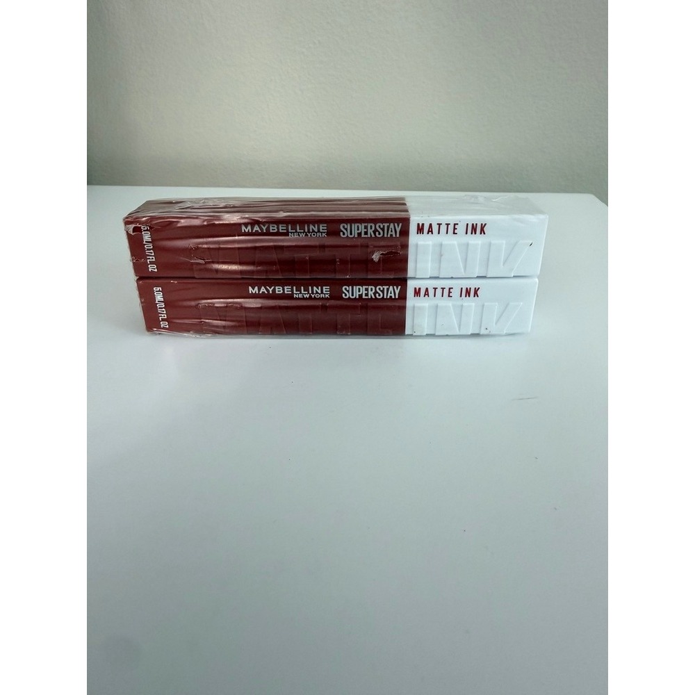 Maybelline Lipstick Women 0.17oz Hustler 335 2pk Matte Ink Longwear NWT